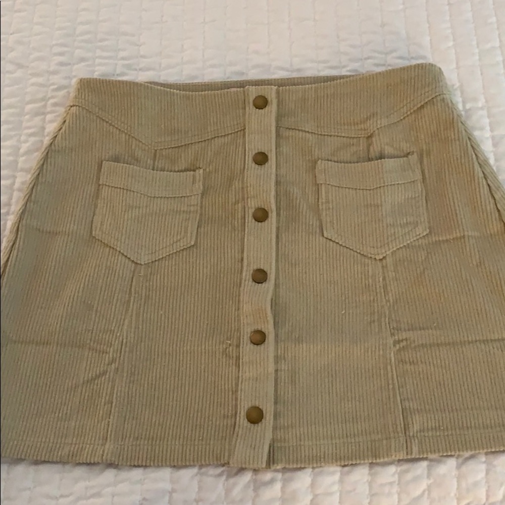 NWT Corduroy Mini Skirt
